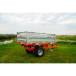 Remorque Basculante Boxer HT12 – Hydraulique, 150×90 cm, Côtés Rabattables – Image 3