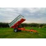 Remorque Basculante Boxer HT12 – Hydraulique, 150×90 cm, Côtés Rabattables – Image 9