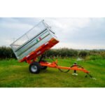 Remorque Basculante Boxer HT12 – Hydraulique, 150×90 cm, Côtés Rabattables – Image 12